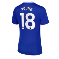 Maglia Calcio Everton Ashley Young #18 Prima Divisa Donna 2024-25 Manica Corta